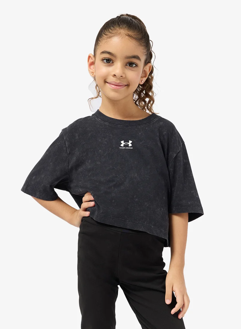 UNDER ARMOUR Youth Washed T-Shirt
